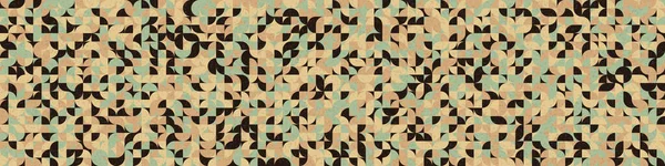 アブストラクトカラー幾何学パターン生成計算アートイラスト — ストックベクタ
