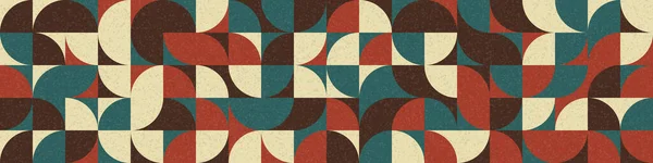 Abstrakte Farbe Geometrische Muster Generative Computergrafik Illustration — Stockvektor