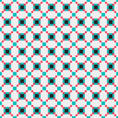 Soyut geometrik kalıp, üretken hesaplama arkaplanı 