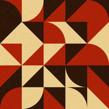 soyut geometrik model vektör çizimi 