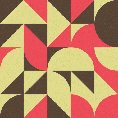 soyut geometrik model vektör çizimi 