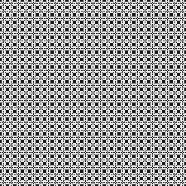 Seamless Pattern Black White Lines Vector Illustration — Stock Vector