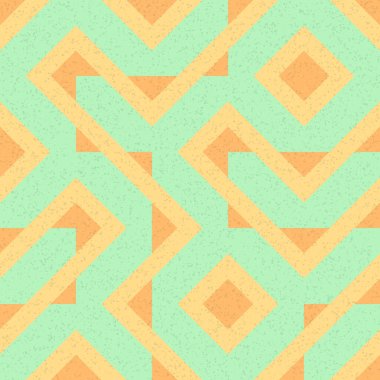 Soyut Geometrik Desen, üretken hesaplama sanatı çizimi