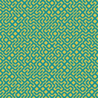 Soyut Geometrik Desen, üretken hesaplama sanatı çizimi