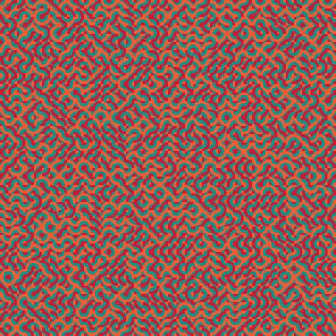 Soyut Geometrik Desen, üretken hesaplama sanatı çizimi