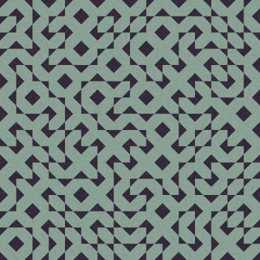 Soyut Geometrik Desen, üretken hesaplama sanatı çizimi