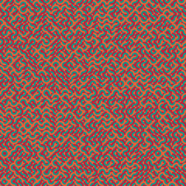 Abstraktes Geometrisches Muster Generative Computergestützte Illustration — Stockvektor