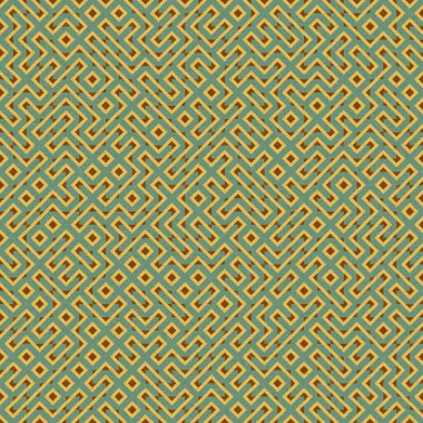 Soyut Geometrik Desen, üretken hesaplama sanatı çizimi