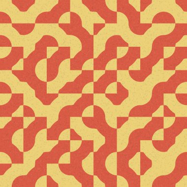 Soyut Geometrik Desen, üretken hesaplama sanatı çizimi