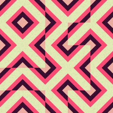 Soyut Geometrik Desen, üretken hesaplama sanatı çizimi