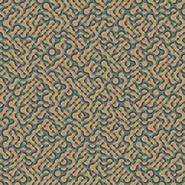 Soyut Geometrik Desen, üretken hesaplama sanatı çizimi