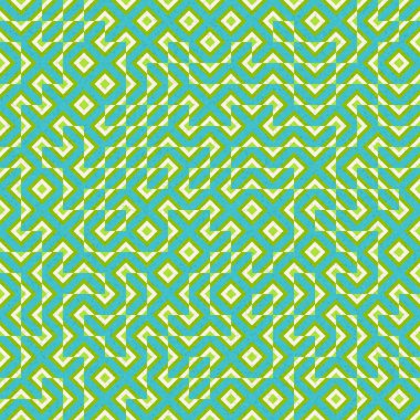 Soyut Geometrik Desen, üretken hesaplama sanatı çizimi