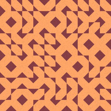 Soyut Geometrik Desen, üretken hesaplama sanatı çizimi