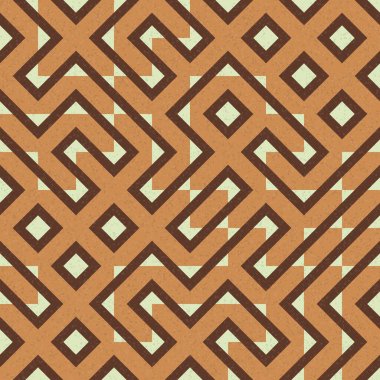 Soyut Geometrik Desen, üretken hesaplama sanatı çizimi