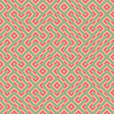 Soyut Geometrik Desen, üretken hesaplama sanatı çizimi