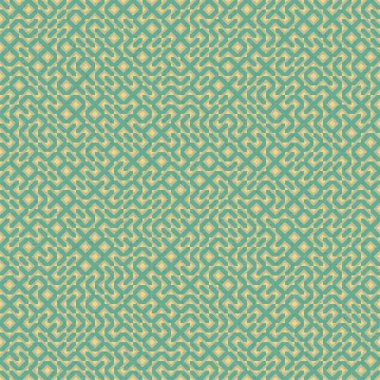 Soyut Geometrik Desen, üretken hesaplama sanatı çizimi