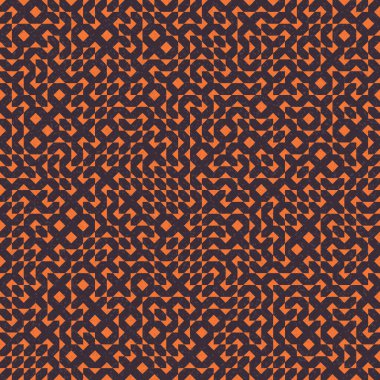 Soyut Geometrik Desen, üretken hesaplama sanatı çizimi