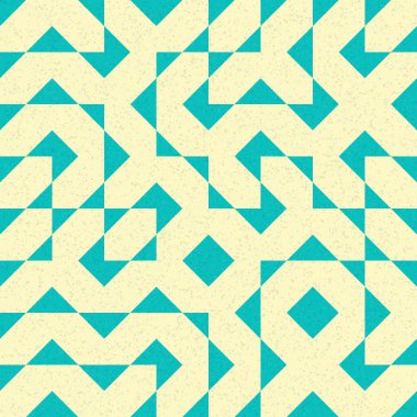 Soyut Geometrik Desen, üretken hesaplama sanatı çizimi