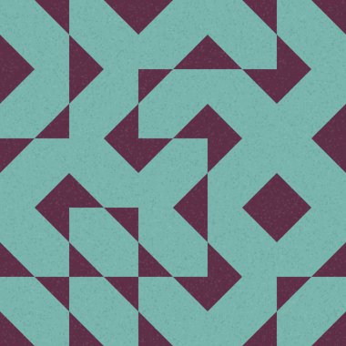 Soyut Geometrik Desen, üretken hesaplama sanatı çizimi