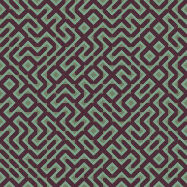 Soyut Geometrik Desen, üretken hesaplama sanatı çizimi