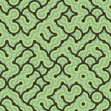 soyut geometrik dikişsiz desen, vektör illüstrasyonu 