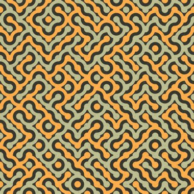 soyut geometrik dikişsiz desen, vektör illüstrasyonu 