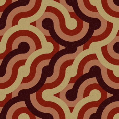 soyut geometrik dikişsiz desen, vektör illüstrasyonu 