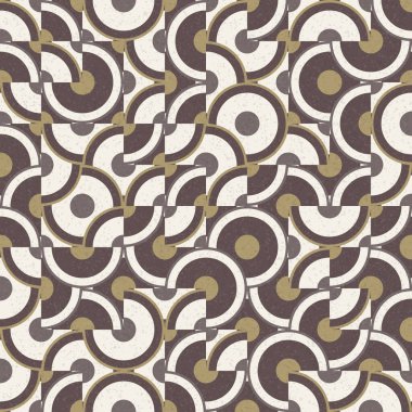 Soyut Geometrik Desen, üretken hesaplama sanatı çizimi 