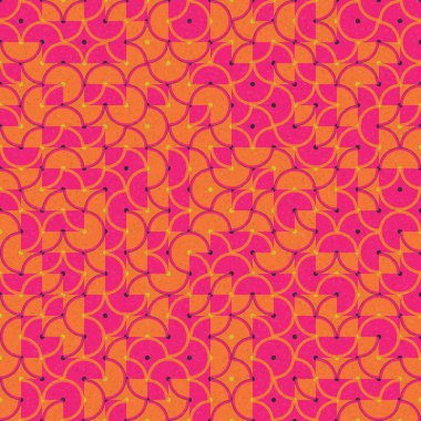 soyut geometrik dikişsiz desen, vektör illüstrasyonu 