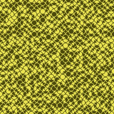 Soyut Geometrik Desen, üretken hesaplama sanatı çizimi 