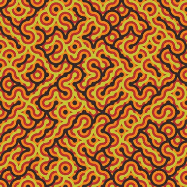 soyut geometrik dikişsiz desen, vektör illüstrasyonu 