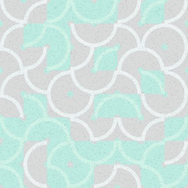 soyut geometrik dikişsiz desen, vektör illüstrasyonu 