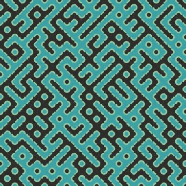 soyut geometrik dikişsiz desen, vektör illüstrasyonu 