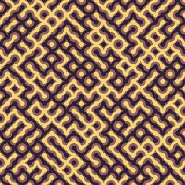 soyut geometrik dikişsiz desen, vektör illüstrasyonu 