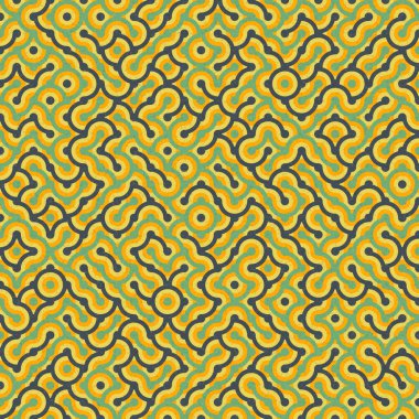 soyut geometrik dikişsiz desen, vektör illüstrasyonu 