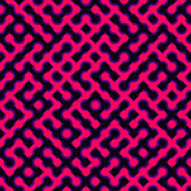 soyut geometrik dikişsiz desen, vektör illüstrasyonu 