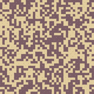 Soyut Geometrik Desen, üretken hesaplama sanatı çizimi 