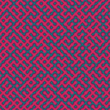 soyut geometrik dikişsiz desen, vektör illüstrasyonu 