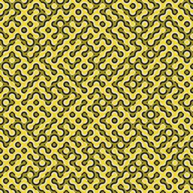 soyut geometrik dikişsiz desen, vektör illüstrasyonu 