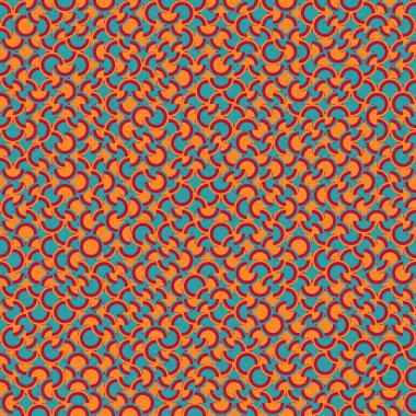 soyut geometrik dikişsiz desen, vektör illüstrasyonu 