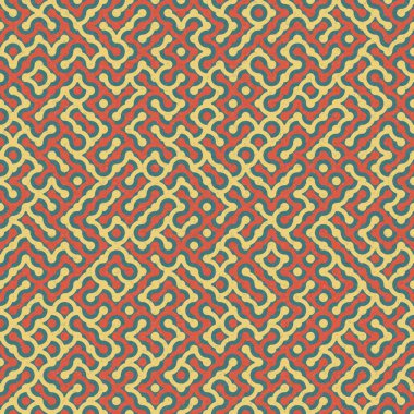 soyut geometrik dikişsiz desen, vektör illüstrasyonu 