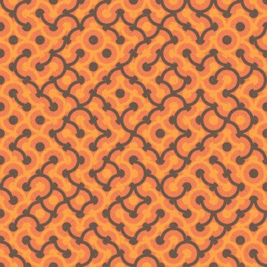 Soyut Geometrik Desen, üretken hesaplama sanatı çizimi 