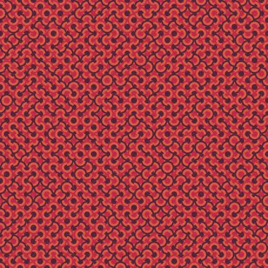 Soyut Geometrik Desen, üretken hesaplama sanatı çizimi 