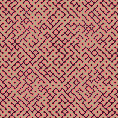 soyut geometrik dikişsiz desen, vektör illüstrasyonu 