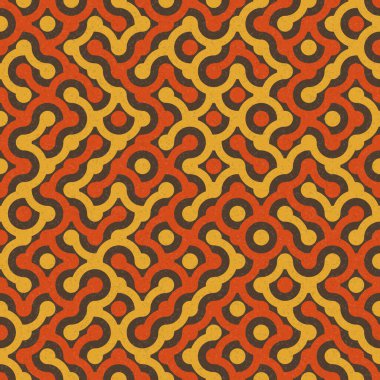 soyut geometrik dikişsiz desen, vektör illüstrasyonu 