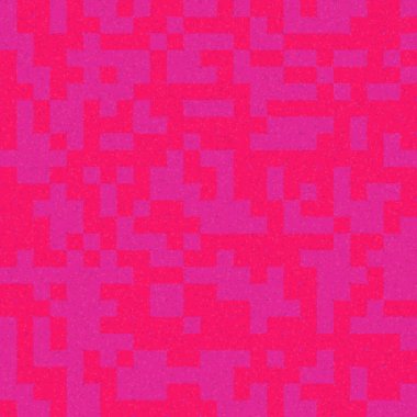 Soyut Geometrik Desen, üretken hesaplama sanatı çizimi 