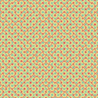 soyut geometrik dikişsiz desen, vektör illüstrasyonu 