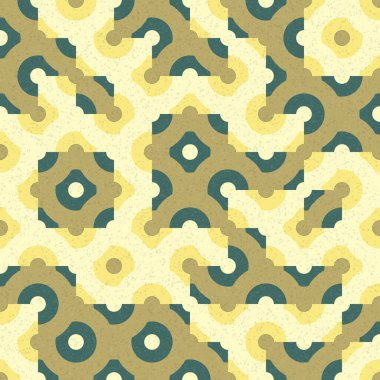 soyut geometrik dikişsiz desen, vektör illüstrasyonu 