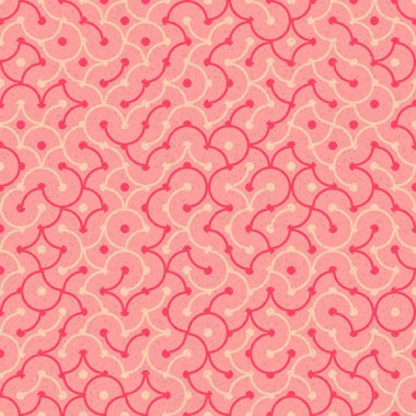 soyut geometrik dikişsiz desen, vektör illüstrasyonu 