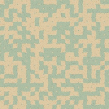 Soyut Geometrik Desen, üretken hesaplama sanatı çizimi 